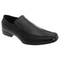 Black - Front - US Brass Mens Raven Twin Gusset Shoes