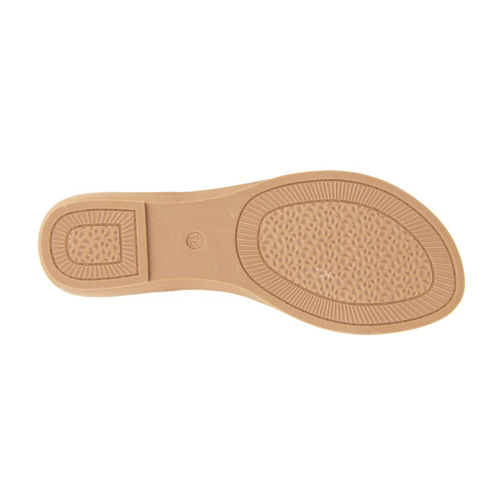 Black-Brown - Side - Cipriata Womens-Ladies Desia Jewelled Sandals