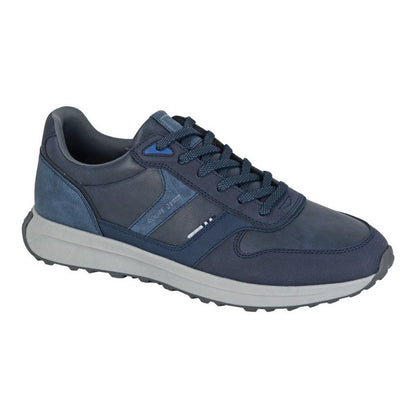 Navy-Blue - Front - R21 Mens Original Denim Collection Trainers