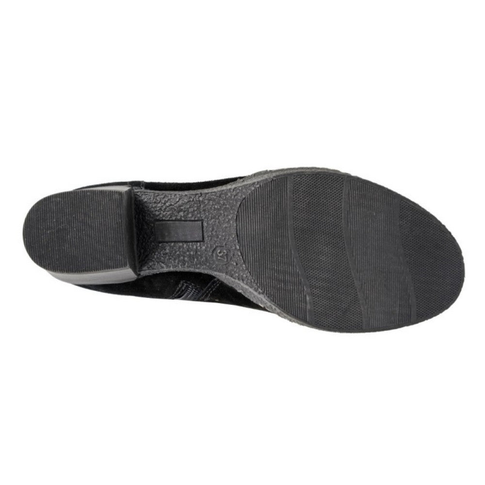 Black - Back - Cipriata Womens-Ladies Alessina Suede Ankle Boots