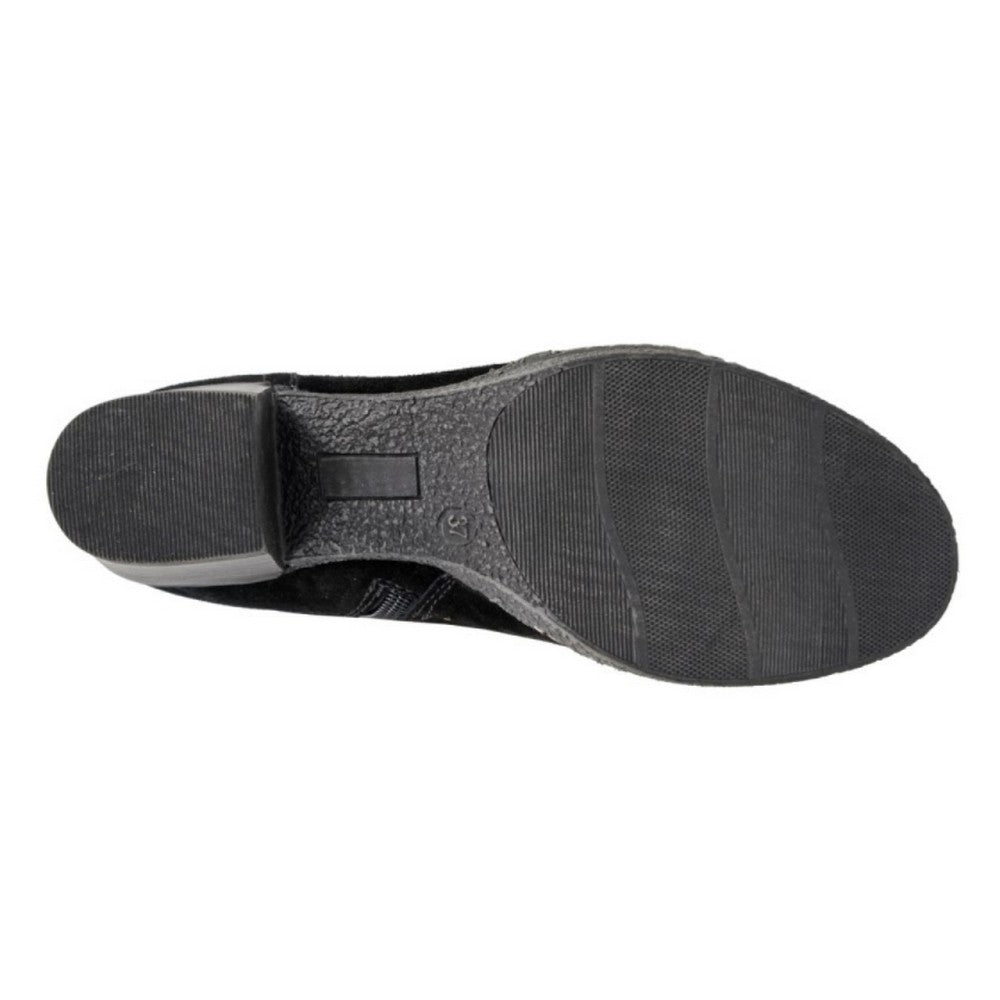 Navy - Back - Cipriata Womens-Ladies Alessina Suede Ankle Boots