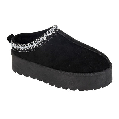 Black - Front - Cipriata Womens-Ladies Danilla Braided Cuff Mules