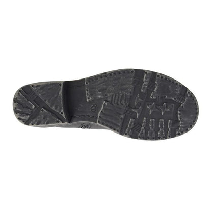 Black - Side - Cipriata Womens-Ladies Agatina Floral Ankle Boots