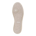 Navy - Back - Roamers Mens Leather Trainers
