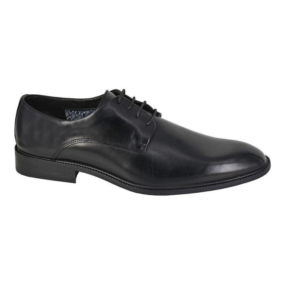 Black - Front - Goor Mens Gibson Shoes