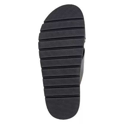 Pewter - Back - Cipriata Womens-Ladies Dalia Mule Sandals