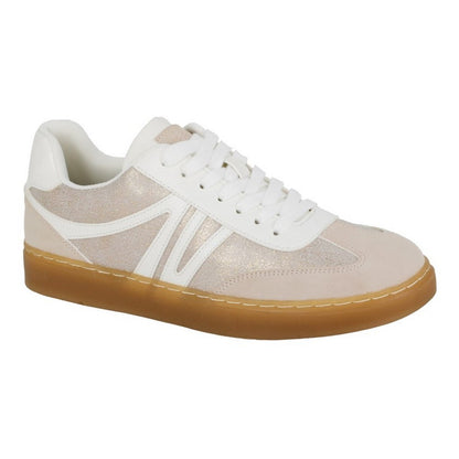 Gold - Front - Cipriata Womens-Ladies Reda Trainers