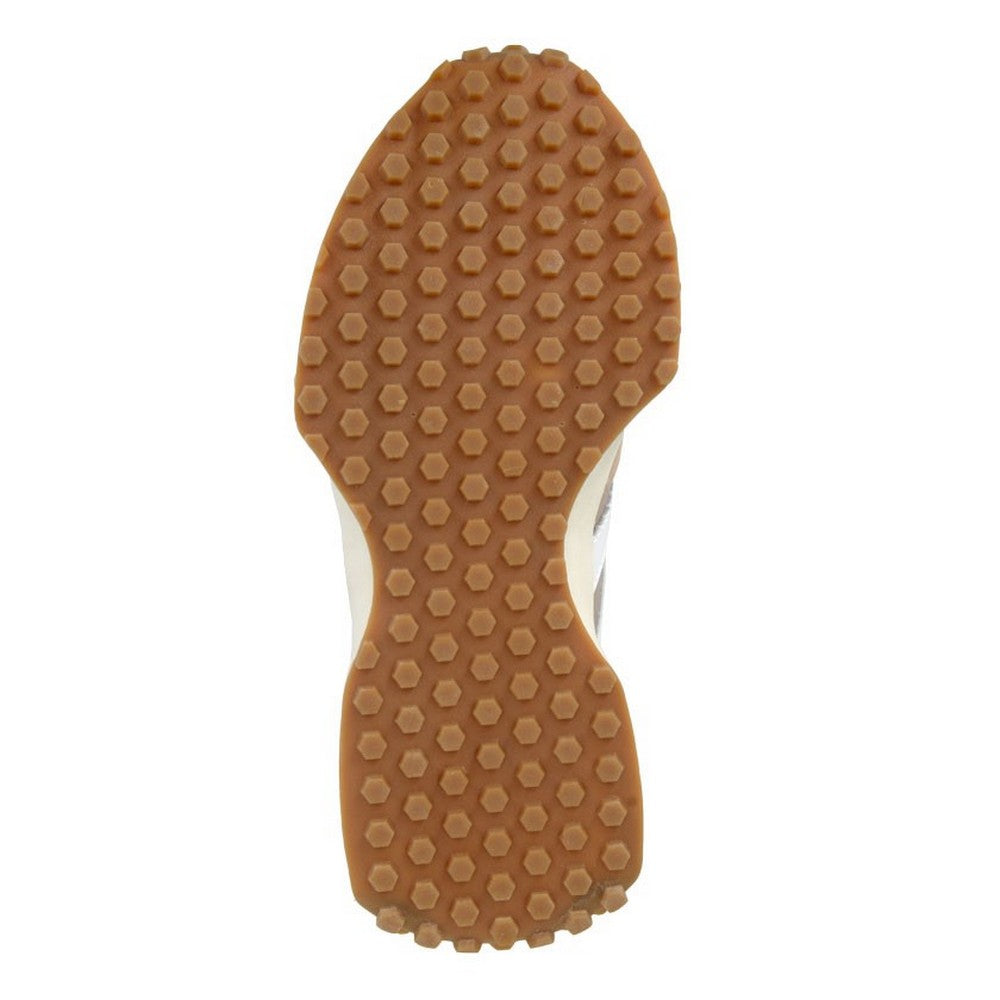 Light Taupe - Back - Cipriata Womens-Ladies Ferrara Action Leather Trainers