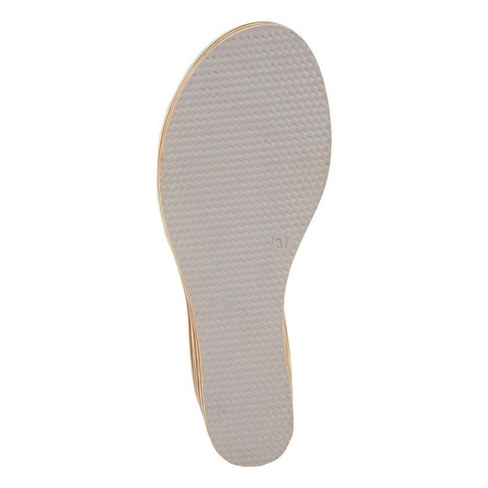 Navy - Back - Cipriata Womens-Ladies Danta Leopard Print Sandals