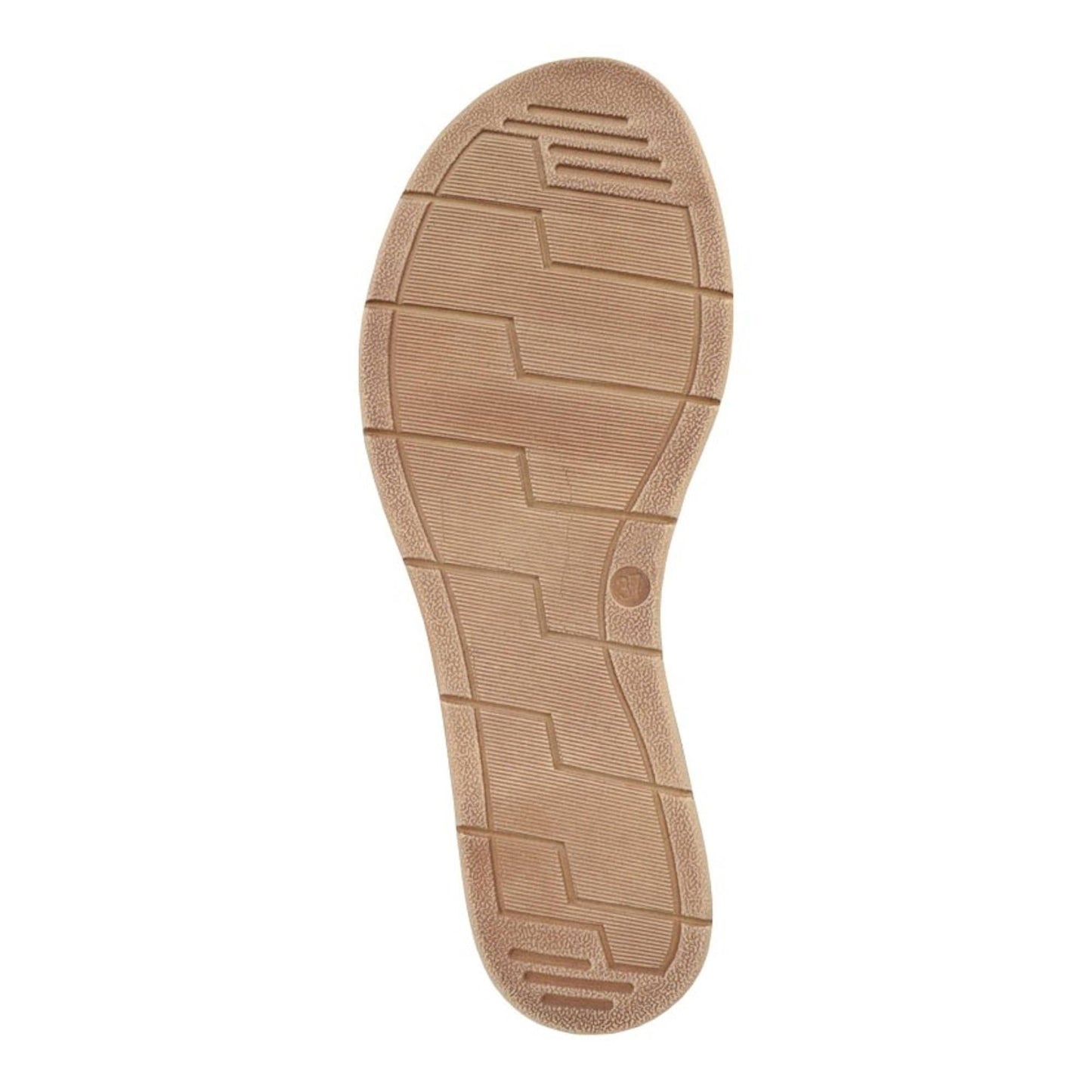 Beige - Back - Cipriata Womens-Ladies Sarina Metallic Sandals