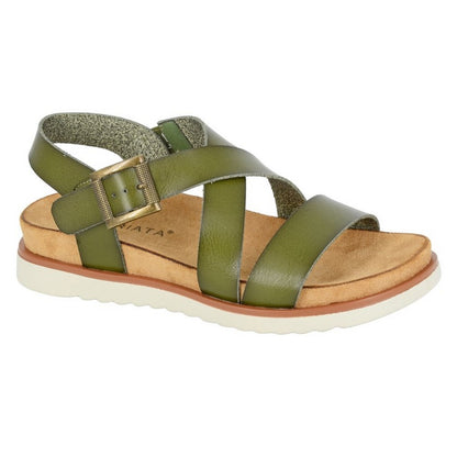 Green - Front - Cipriata Womens-Ladies Olvia Sandals