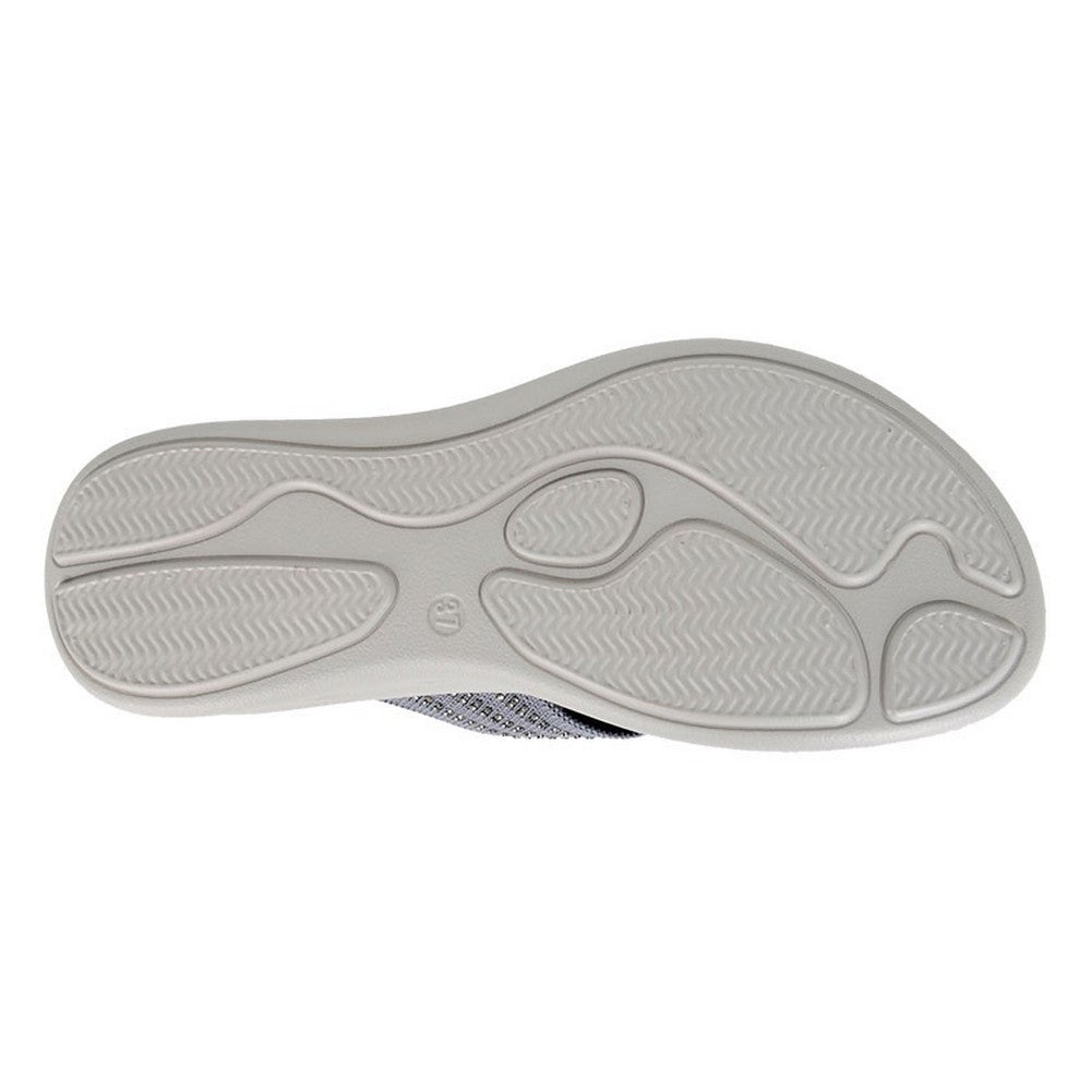 Grey - Back - Cipriata Womens-Ladies Elina Mule Sandals