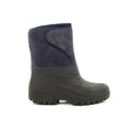 Navy Blue - Back - StormWells Adults Unisex Touch Fastening Insulated Boots