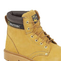 Honey - Back - Grafters Mens Apprentice 6 Eye Safety Toe Cap Boots