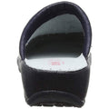 Navy Blue - Pack Shot - Dek Womens-Ladies Coated Leather Clogs