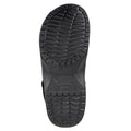 Black - Back - Dek Mens Perforated Clogs