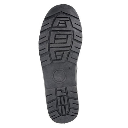 Black - Back - Route 21 Mens Monty Boat Shoes