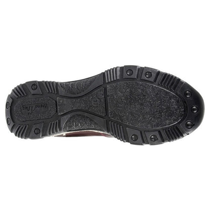 Navy - Back - Mod Comfys Womens-Ladies Leather Shoes