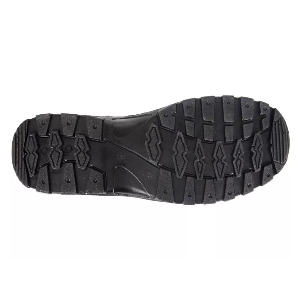 Black - Back - Grafters Mens DMZ 6 Leather Safety Boots