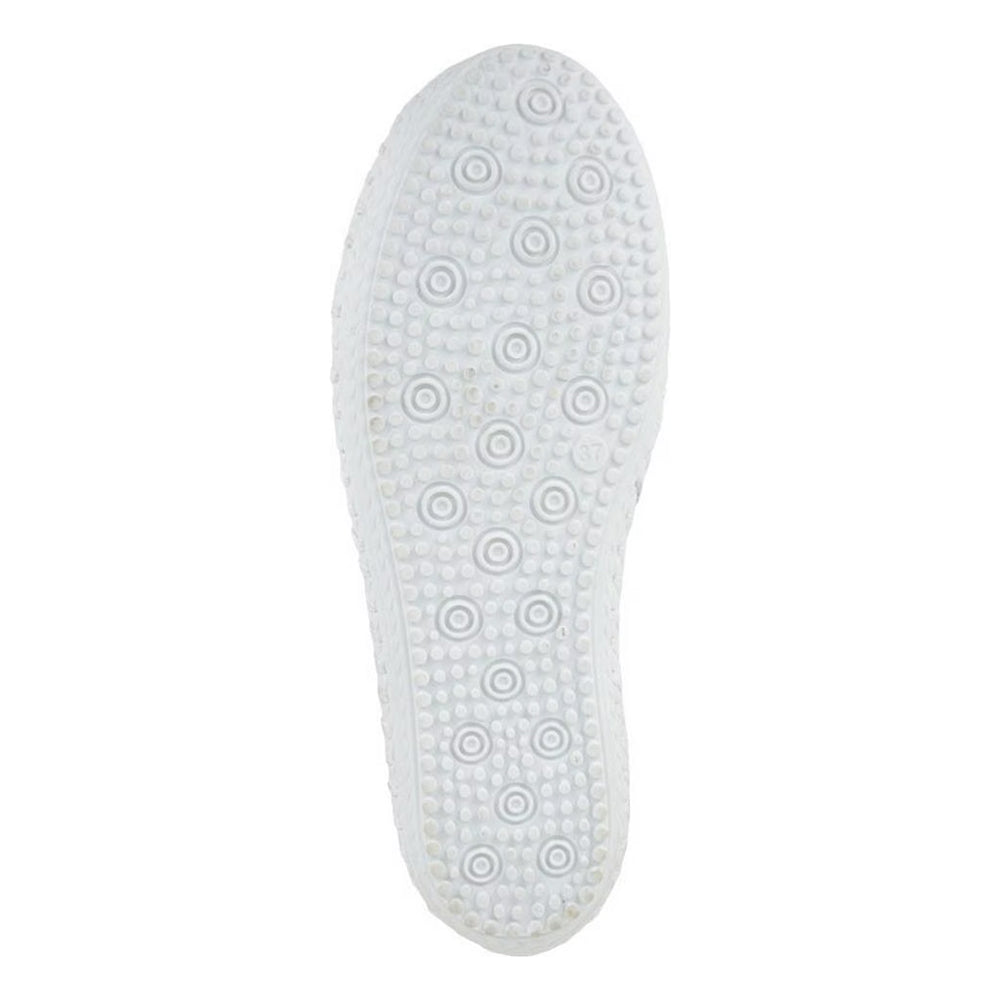 Pistachio Green - Side - Mod Comfys Womens-Ladies Leather Trainers