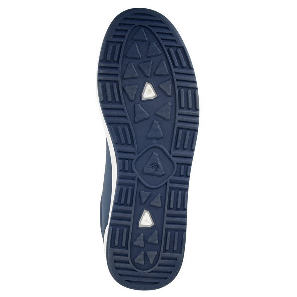 Navy-White - Back - Rdek Mens Kite Synthetic Nubuck Trainers