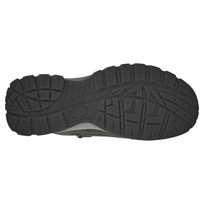 Black - Back - Grafters Mens Nubuck Hiking Boots