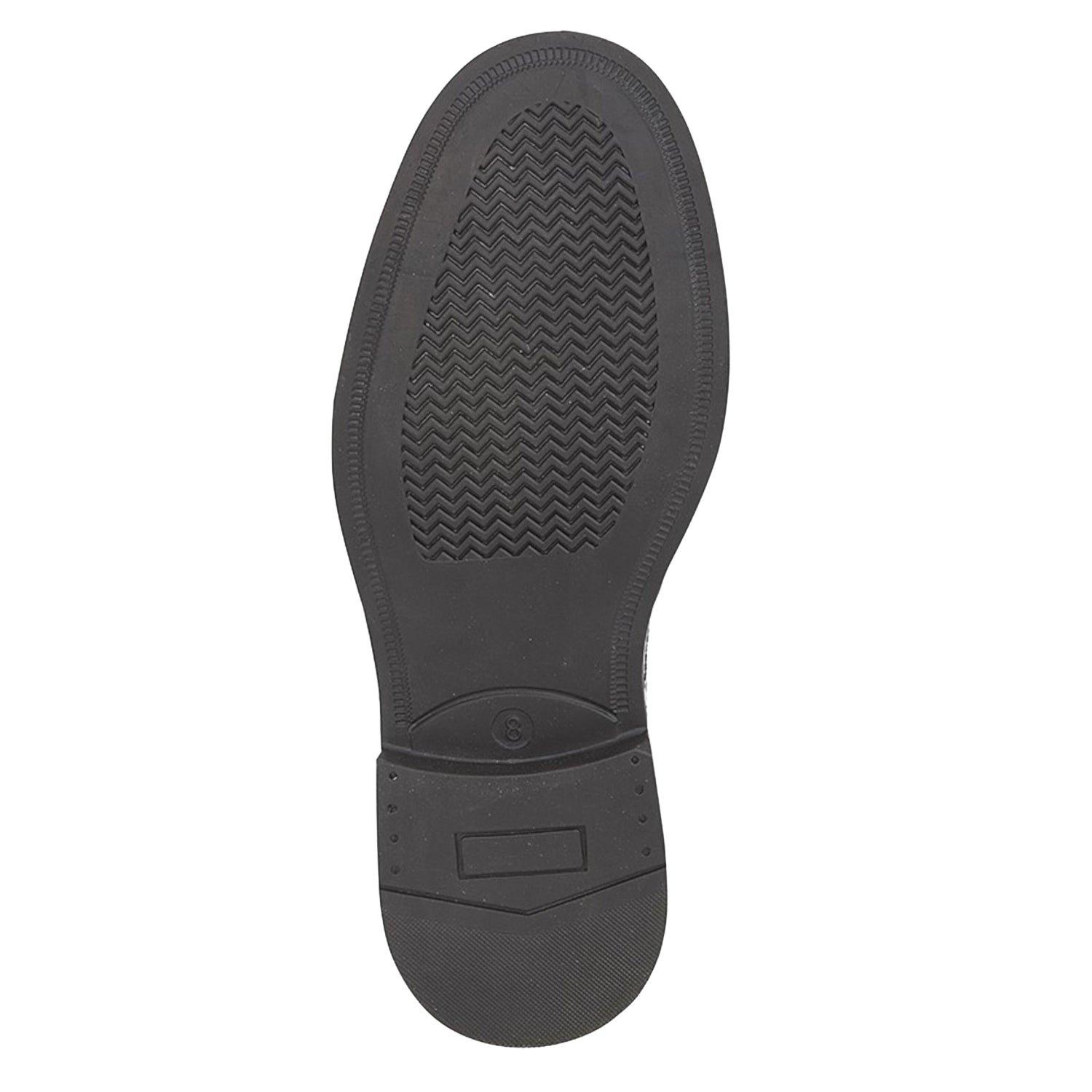 Black - Back - Grafters Mens Art Leather Brogues