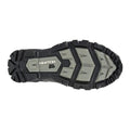 Black - Back - Grafters Mens Tiger Leather Combat Boots