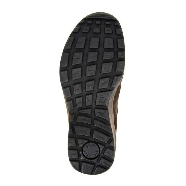 Navy Blue - Back - Mod Comfys Womens-Ladies Tissington Nubuck Trainers