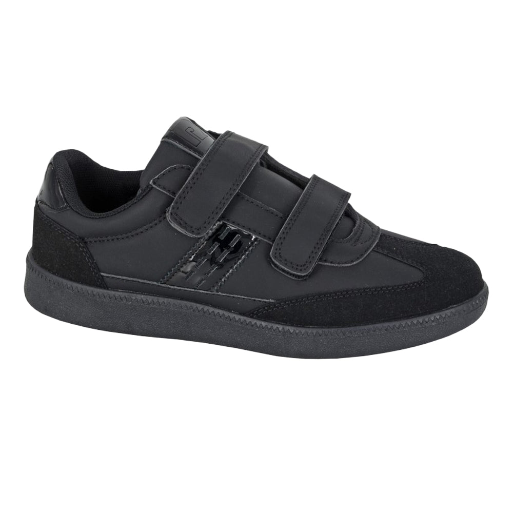 Black - Front - Dek Childrens-Kids Reana Trainers
