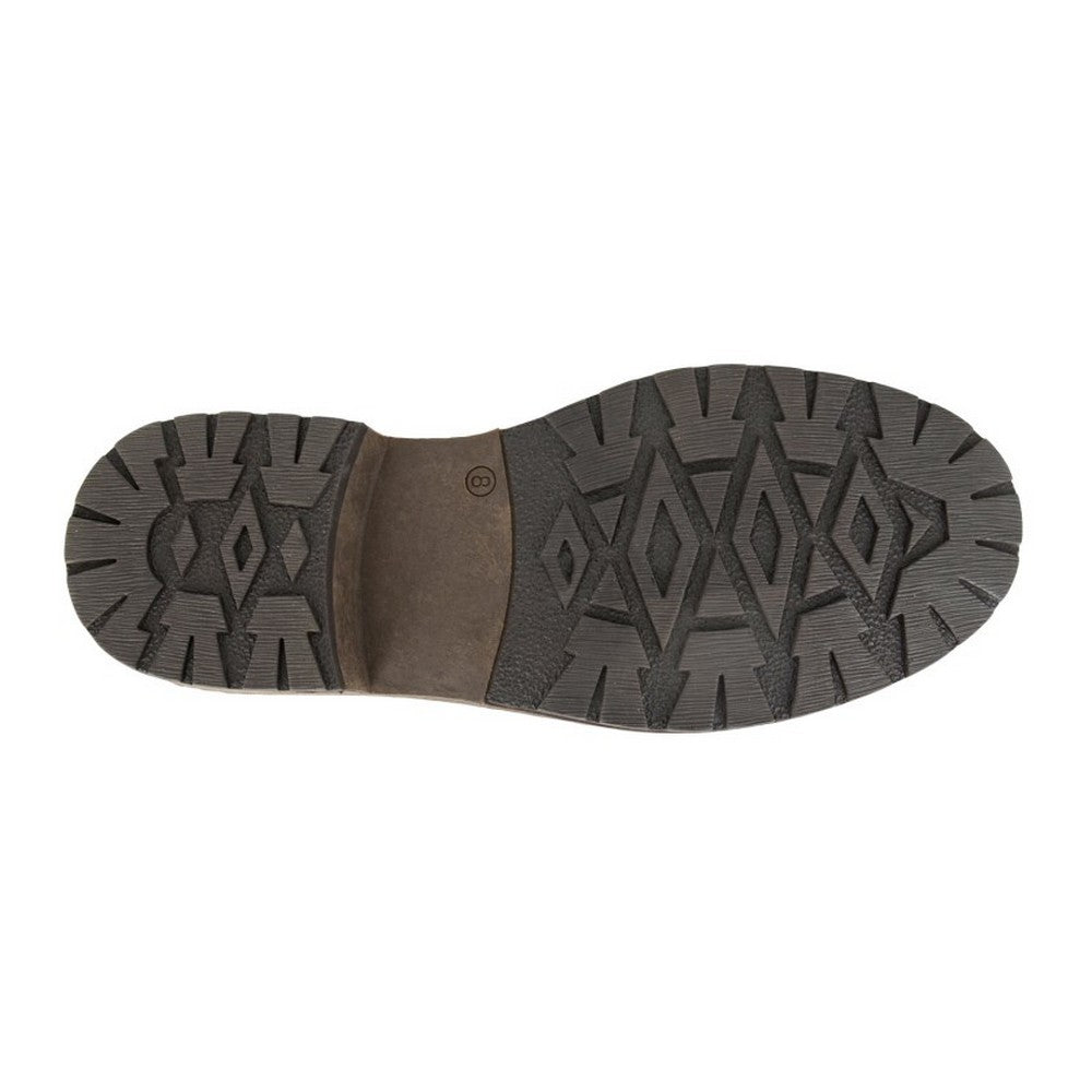 Dark Brown - Back - Route 21 Mens Chelsea Boots