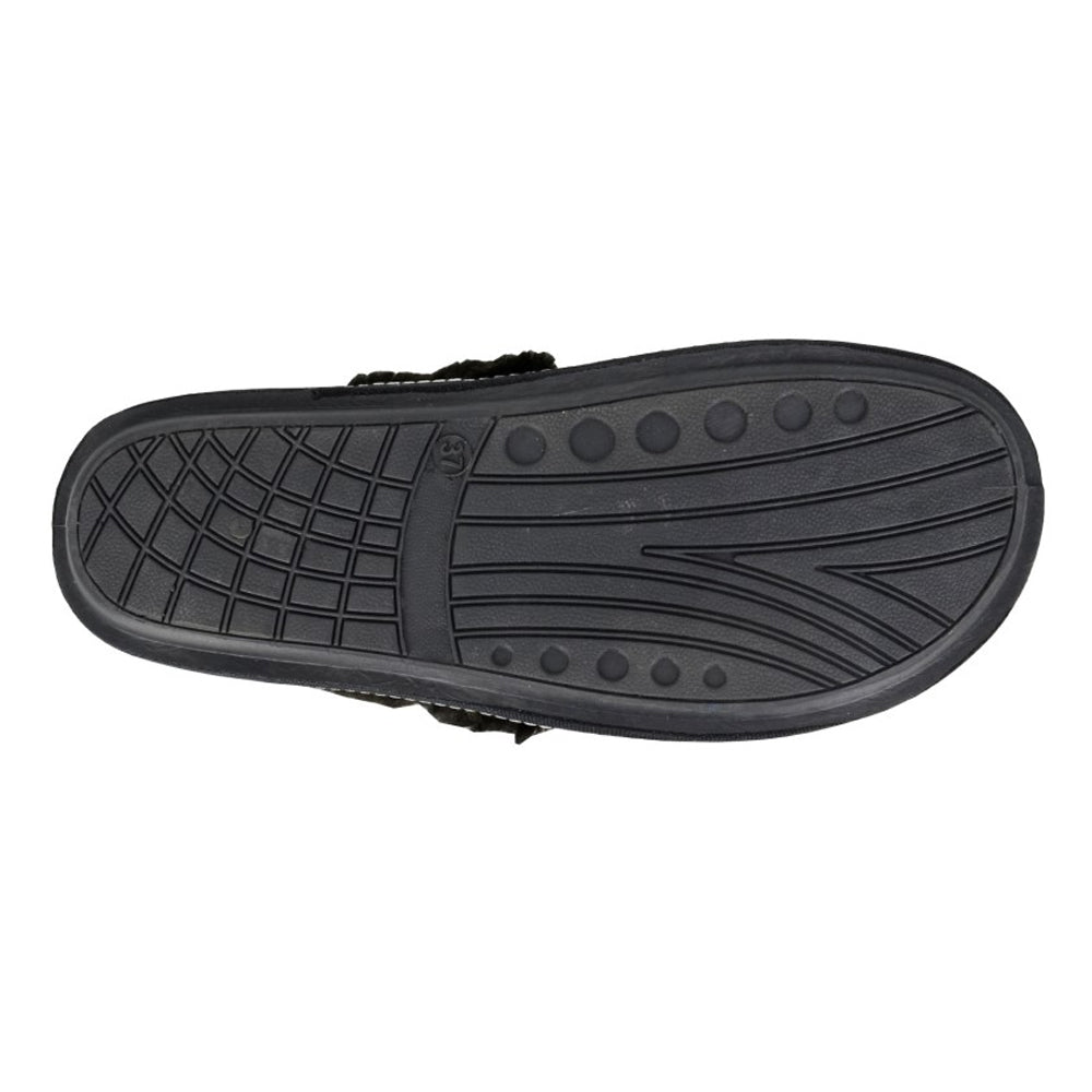 Black - Back - Sleepers Womens-Ladies Trina Slippers