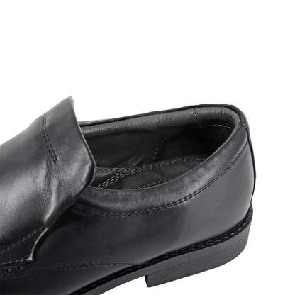 Black - Lifestyle - Tredflex Mens Leather Casual Shoes