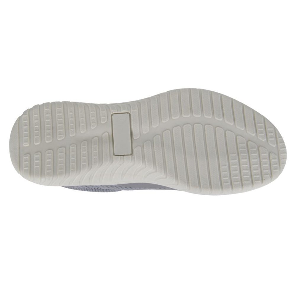 Grey - Back - Boulevard Womens-Ladies Maisy Trainers