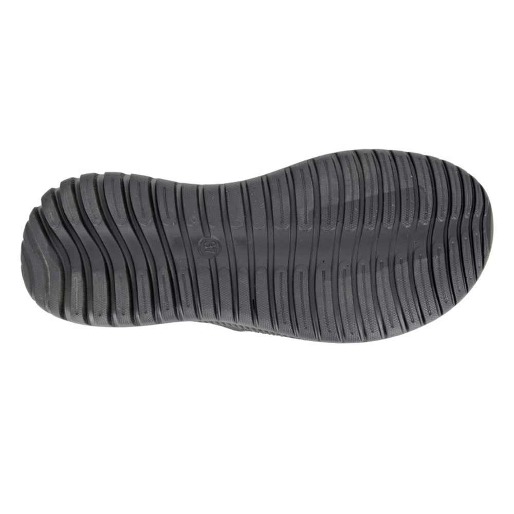 Black - Back - Cipriata Womens-Ladies Eliana Diamante Sliders