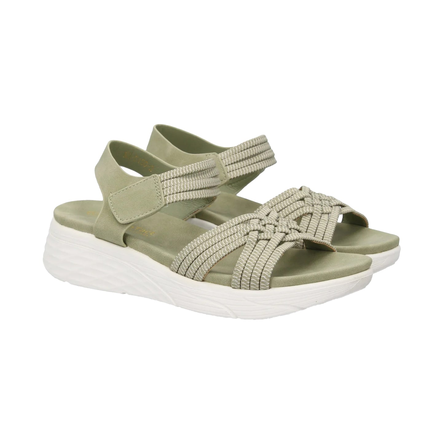 Navy Blue - Side - Cipriata Womens-Ladies Eletta Crossover Strap Sandals