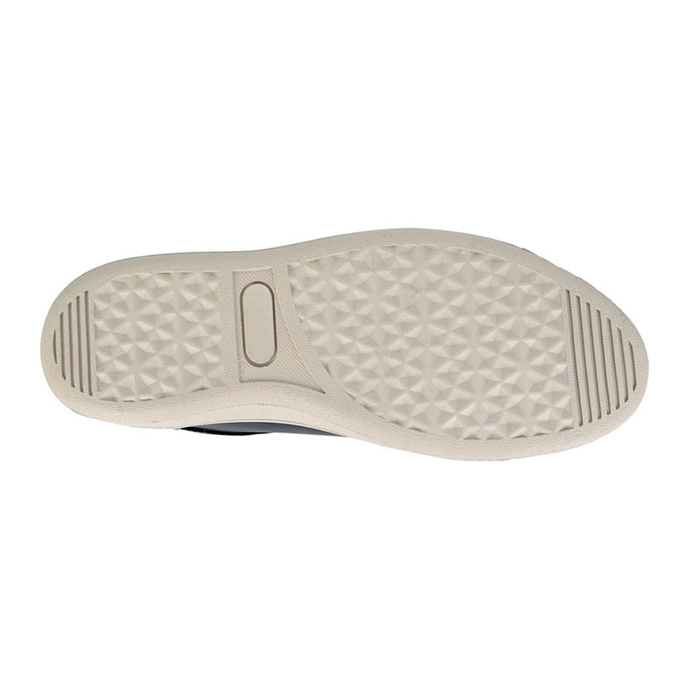 Mint Green - Back - Boulevard Womens-Ladies Action Leather Trainers