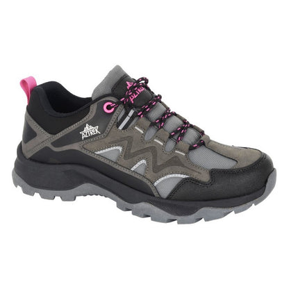 Grey - Front - Aztrek Womens-Ladies Dales Waterproof Walking Shoes
