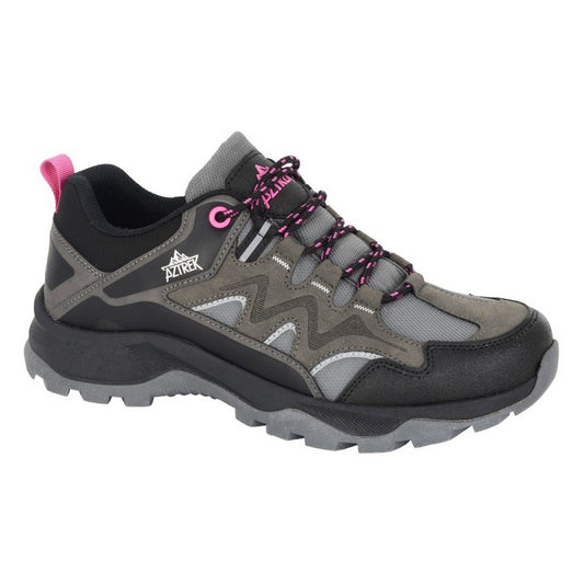 Grey - Front - Aztrek Womens-Ladies Dales Waterproof Walking Shoes