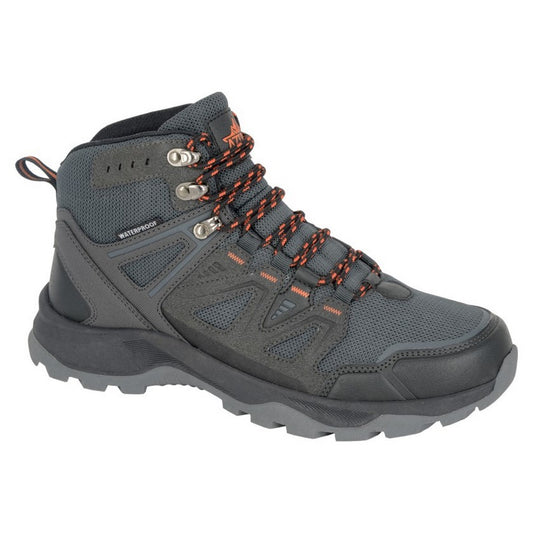 Grey - Front - Aztrek Mens Whinlatter Waterproof Walking Boots
