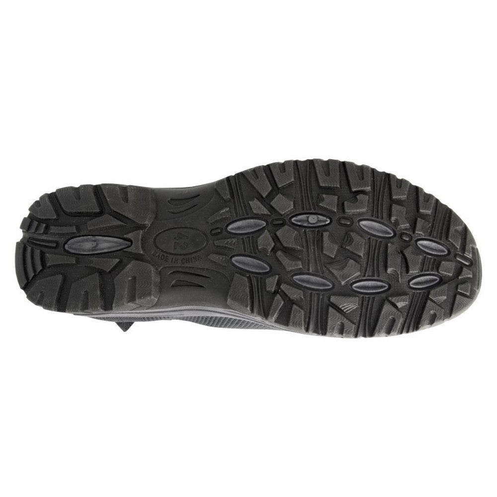 Grey - Back - Rdek Mens Textile Trainers