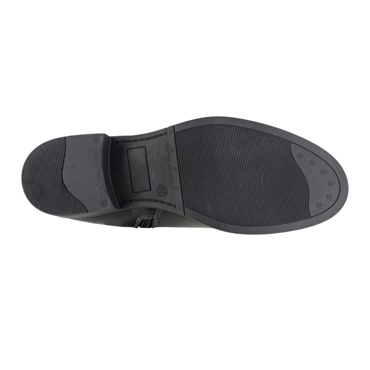 Black - Back - Cipriata Womens-Ladies Dolores High Cut Zipped Boots