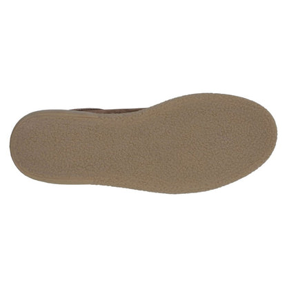 Navy - Side - Roamers Mens Suede Casual Shoes