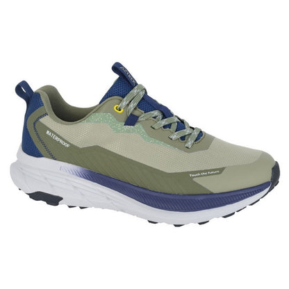 Khaki Green - Front - Aztrek Mens Cinque Terre Waterproof Trainers
