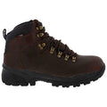 Brown - Back - Johnscliffe Mens Canyon Leather Superlight Hiking Boots