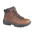 Conker Brown - Side - Johnscliffe Mens Canyon Leather Superlight Hiking Boots