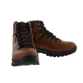 Conker Brown - Pack Shot - Johnscliffe Mens Canyon Leather Superlight Hiking Boots