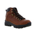 Conker Brown - Pack Shot - Johnscliffe Mens Canyon Leather Superlight Hiking Boots