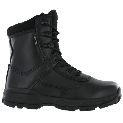 Black - Back - Grafters Mens Ambush 8 Inch Waterproof Combat Boots