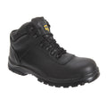 Black - Front - Grafters Mens Fully Composite Non-Metal Safety Hiker Type Boots
